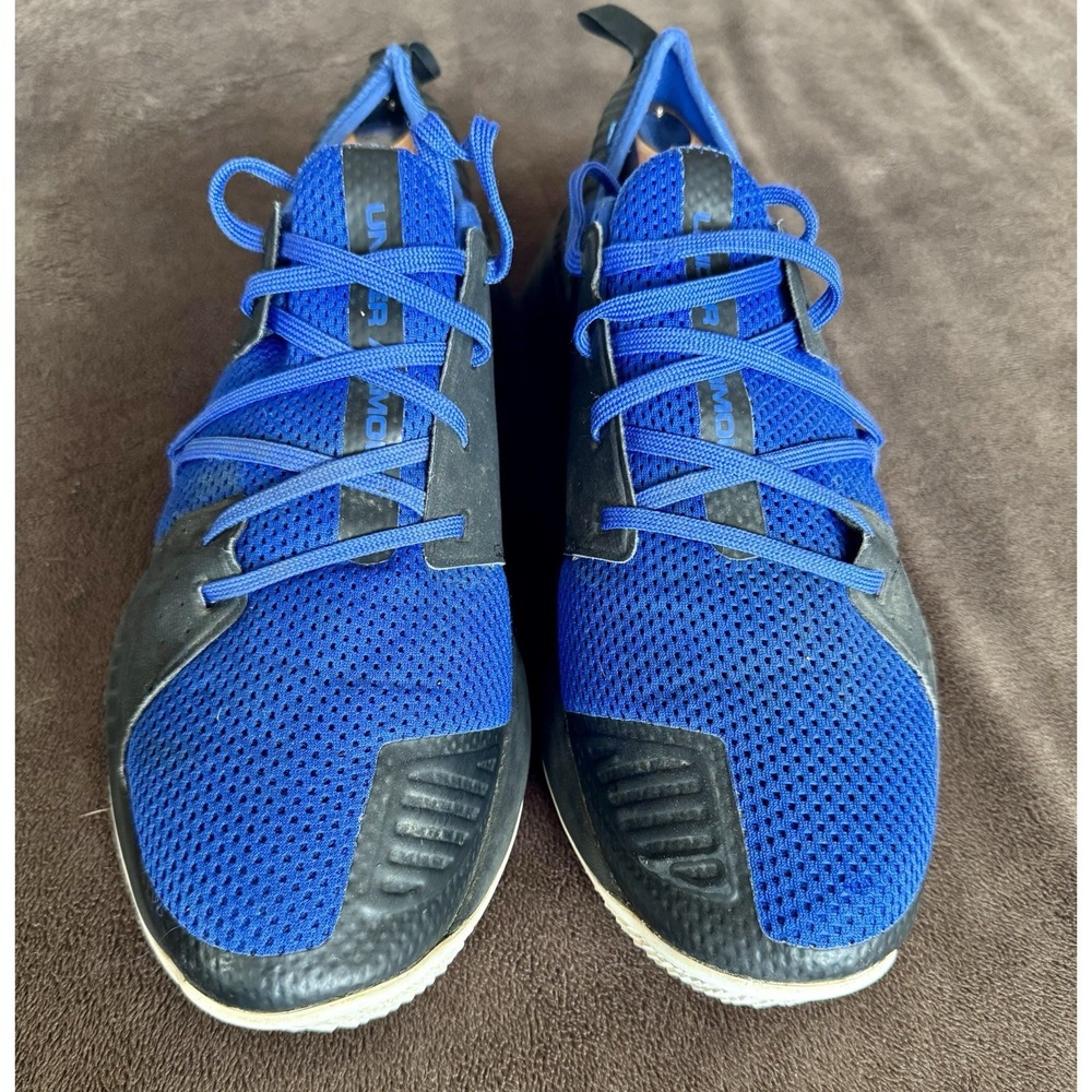 Under Armour Ultimate Speed Trainer Shoes Men's 12.5 Blue Black Athletic